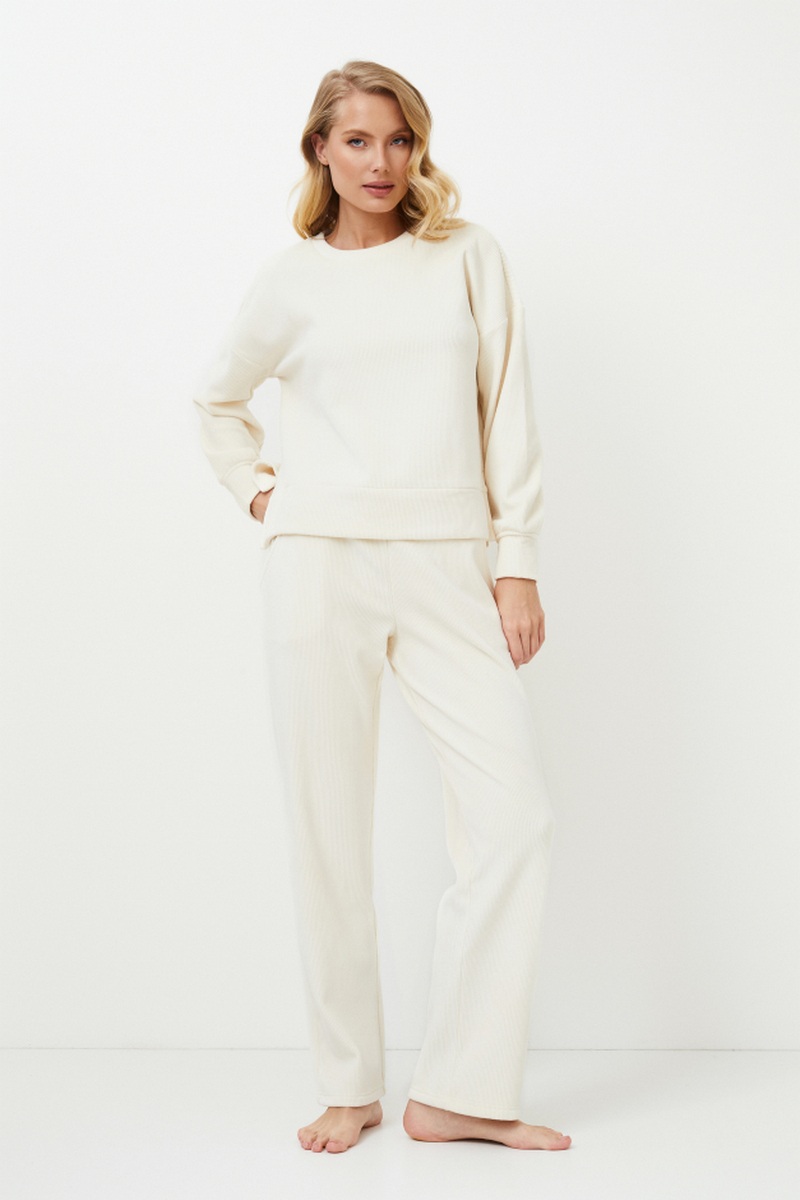 Комплект женский со штанами Aruelle NORELLA SET SOFT, экрю