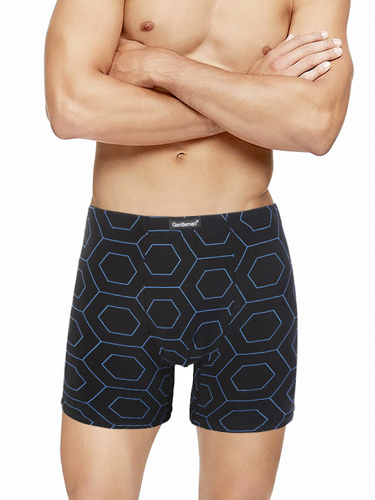 Трусы мужские GENTLEMEN GS8046 шорты, синий Gentlemen