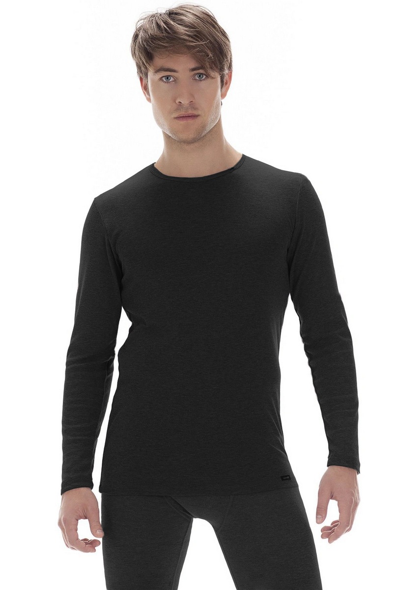 Кофта мужская CORNETTE 214 AU AUTHENTIC Thermo, черный Cornette