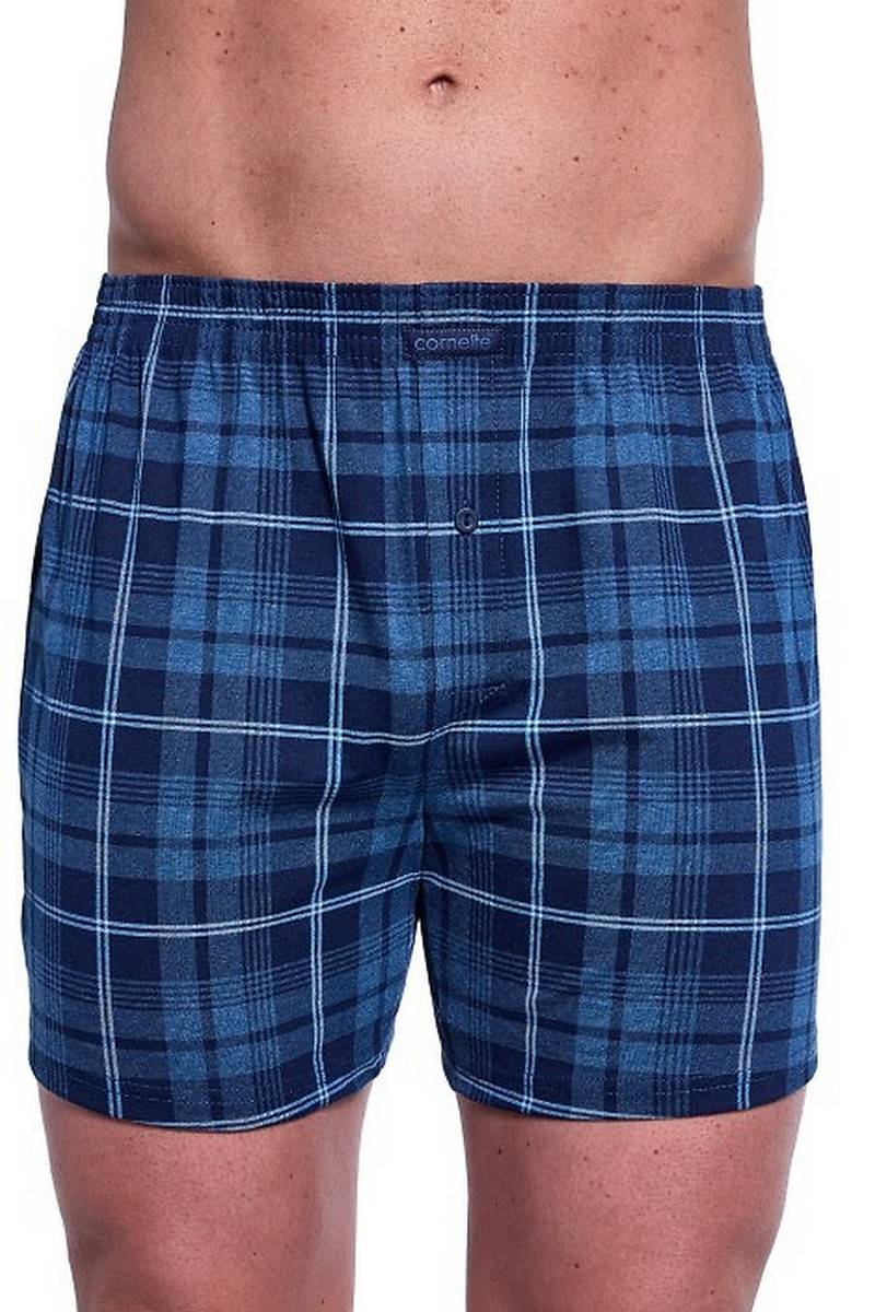Свободные боксеры CORNETTE 002/008-19 COMFORT, т. синий + джинс Cornette