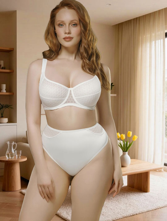 Бюстгальтер с мягкой чашкой MIOOCCHI 8384 Audrey, latte Mioocchi