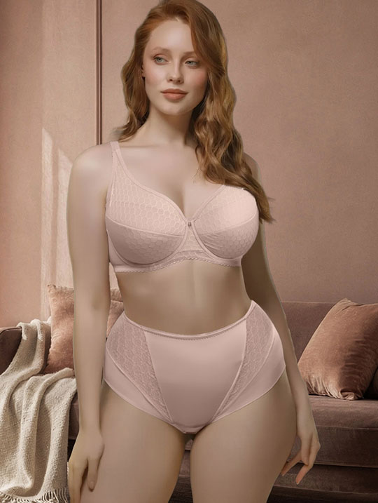 Бюстгальтер на поролоне MIOOCCHI 8385 Audrey, peonia_di_argento Mioocchi